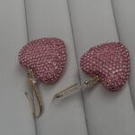 Blush Heart Glam Earrings