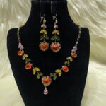 Scarlet Orchard Statement Set