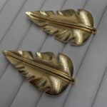 Aurelia Leaf Statement Earrings
