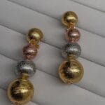 Trinity Luxe Ball Earrings