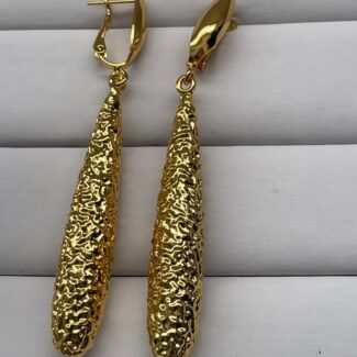Molten Cascade Drop Earrings